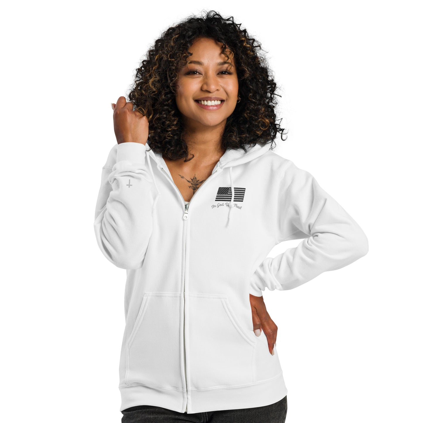 Unisex heavy blend zip IGWT hoodie