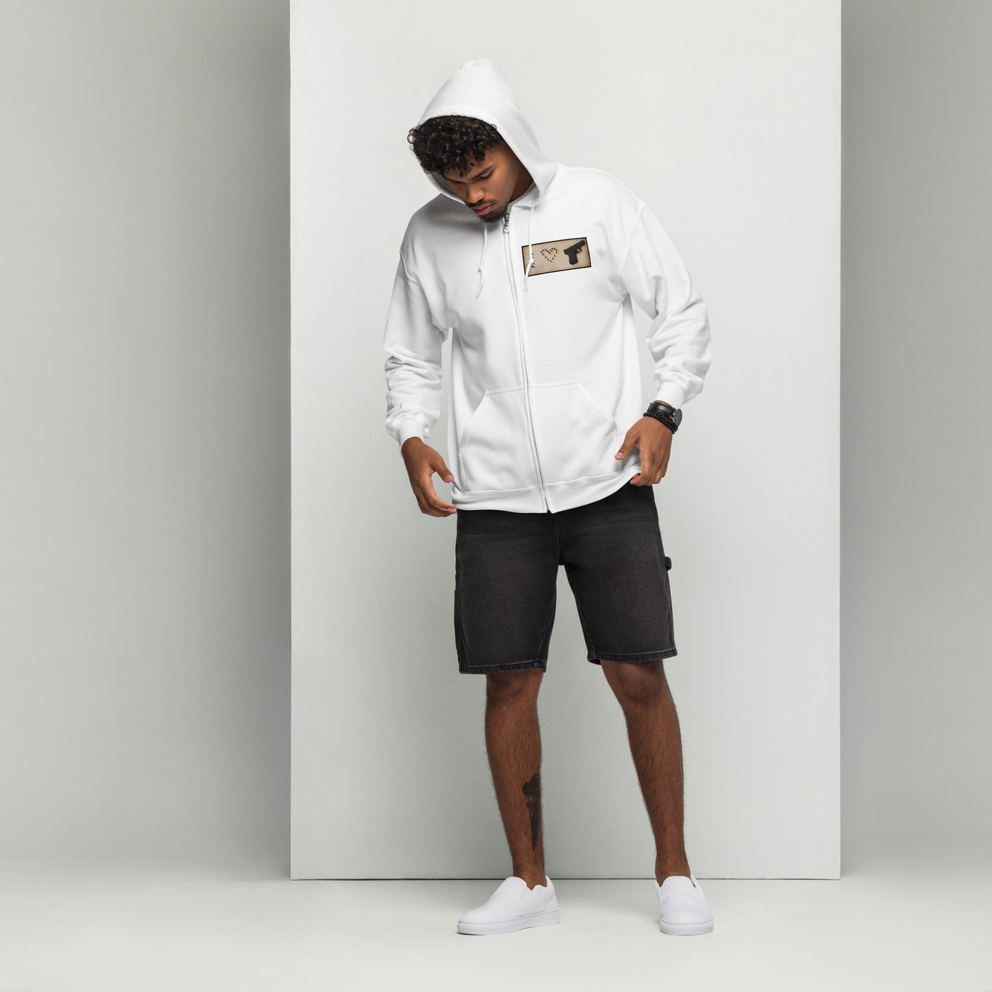 I <3 G heavy blend zip hoodie