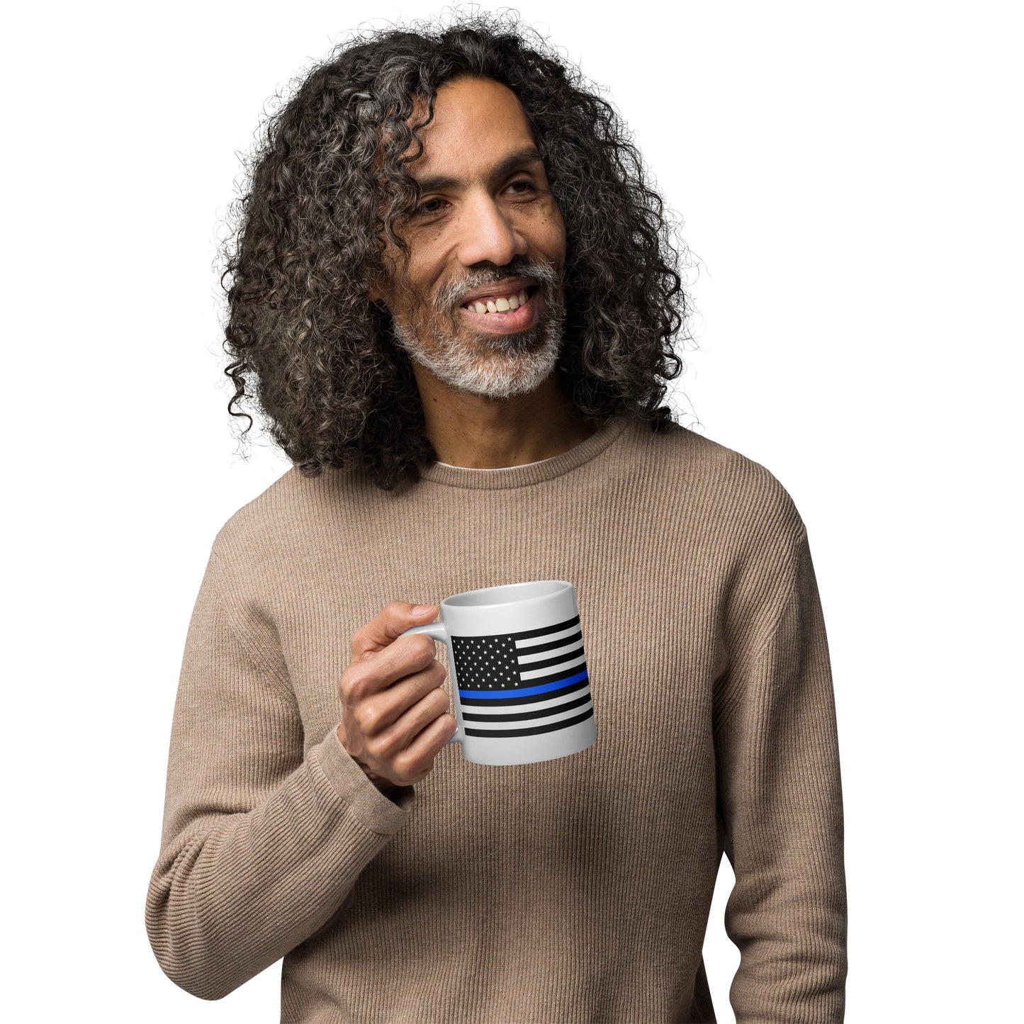 TBL White glossy mug