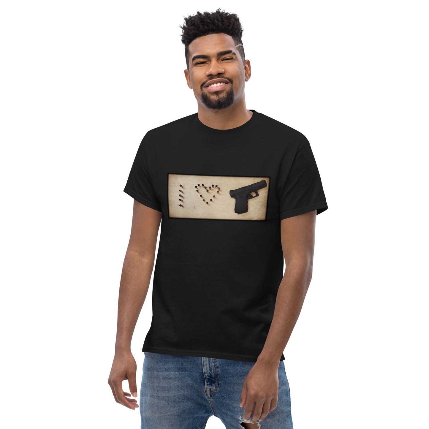 Men's classic I <3 G tee