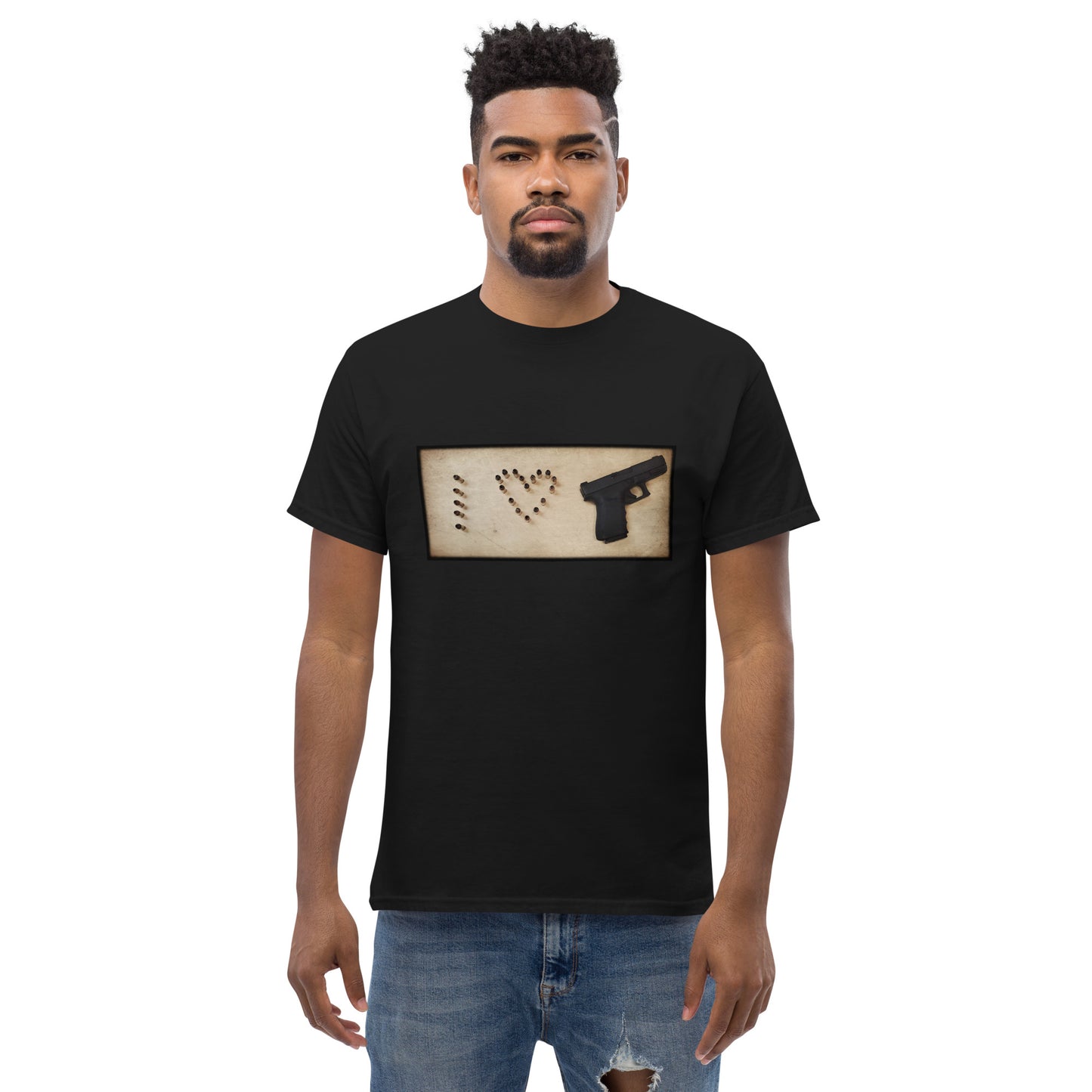 Men's classic I <3 G tee