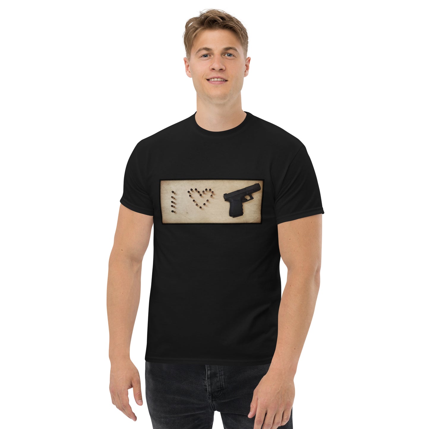 Men's classic I <3 G tee
