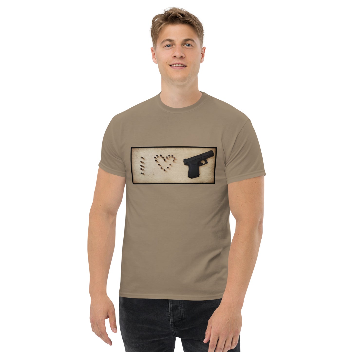 Men's classic I <3 G tee