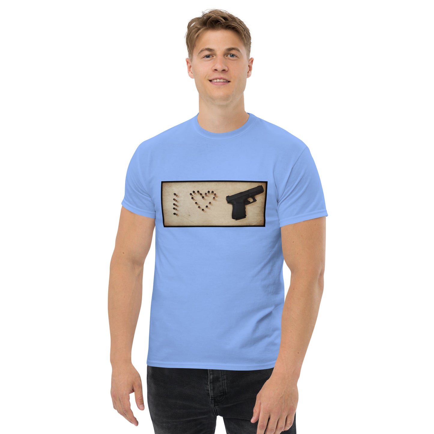 Men's classic I <3 G tee