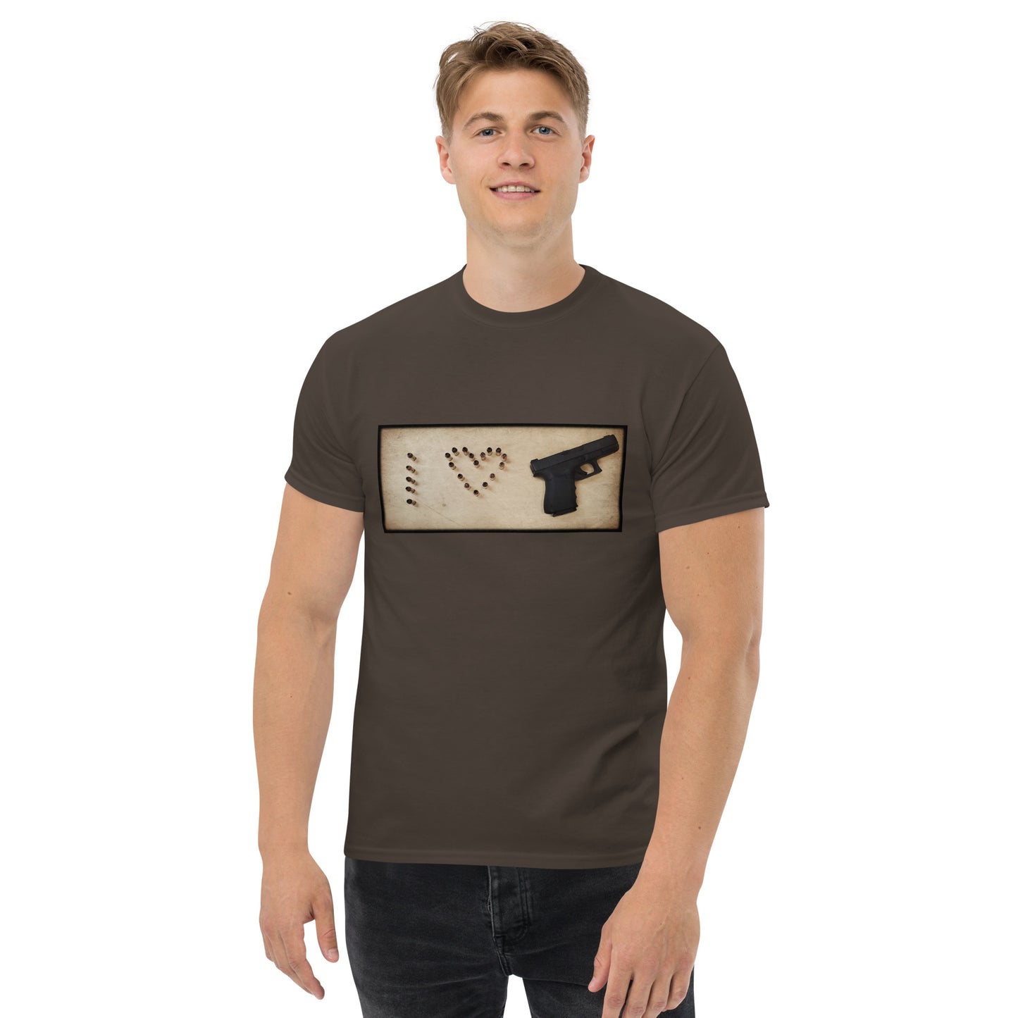 Men's classic I <3 G tee
