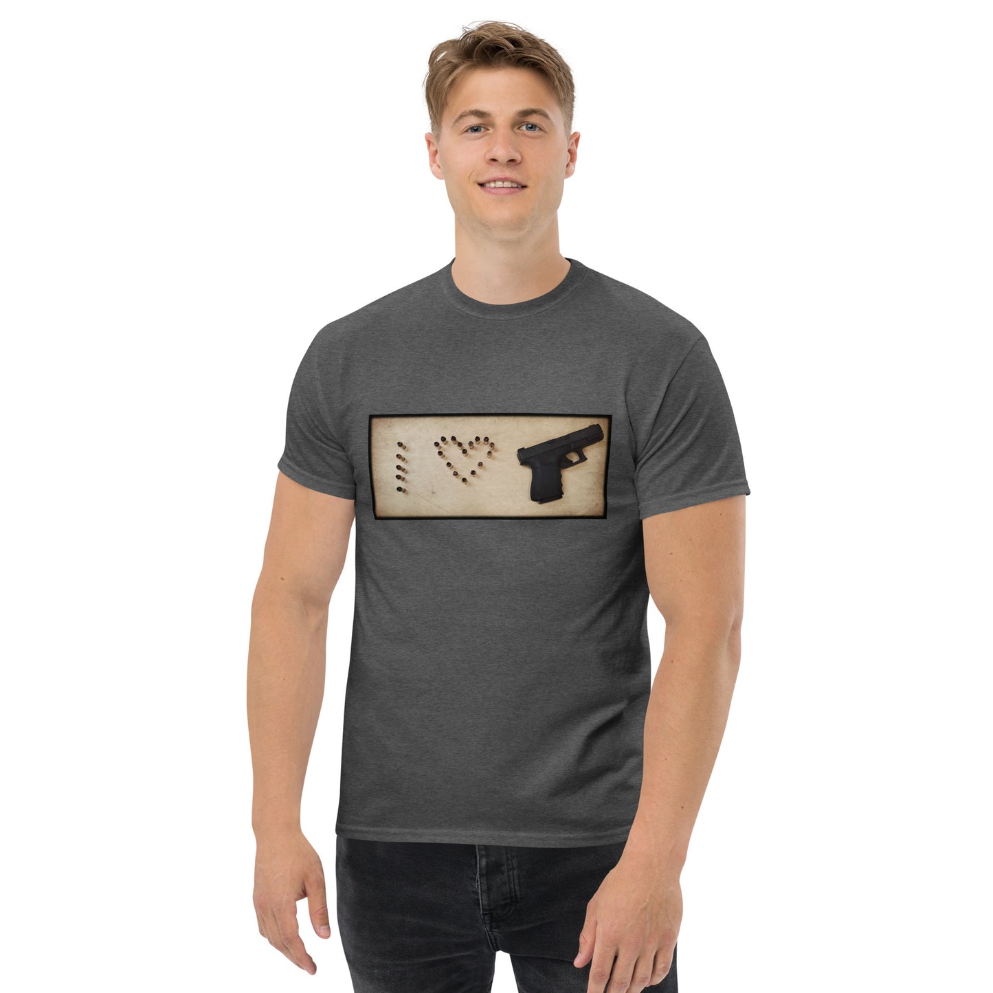 Men's classic I <3 G tee