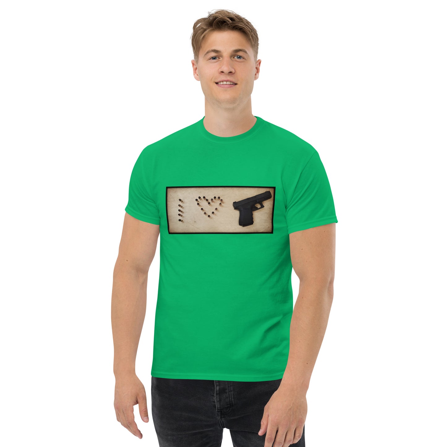 Men's classic I <3 G tee