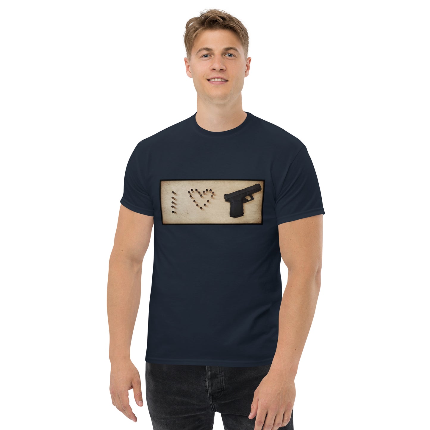 Men's classic I <3 G tee