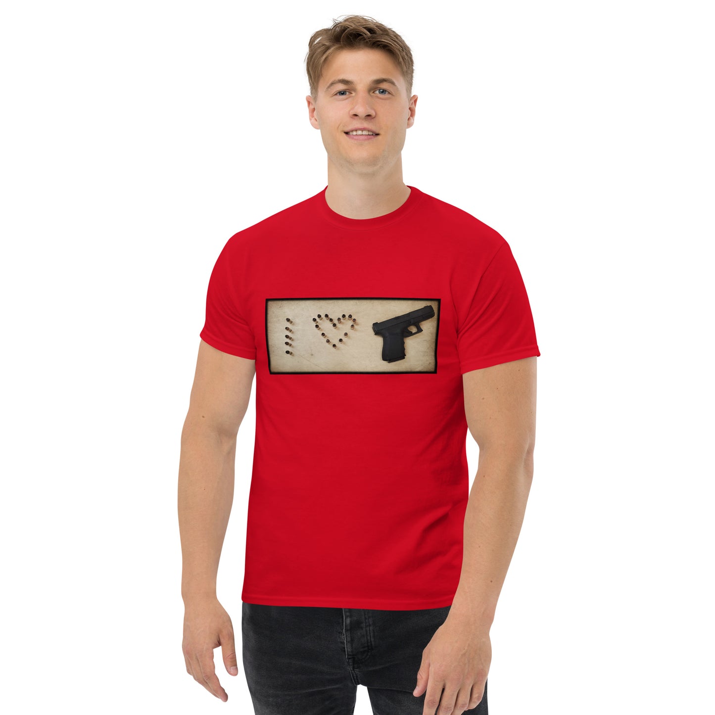 Men's classic I <3 G tee