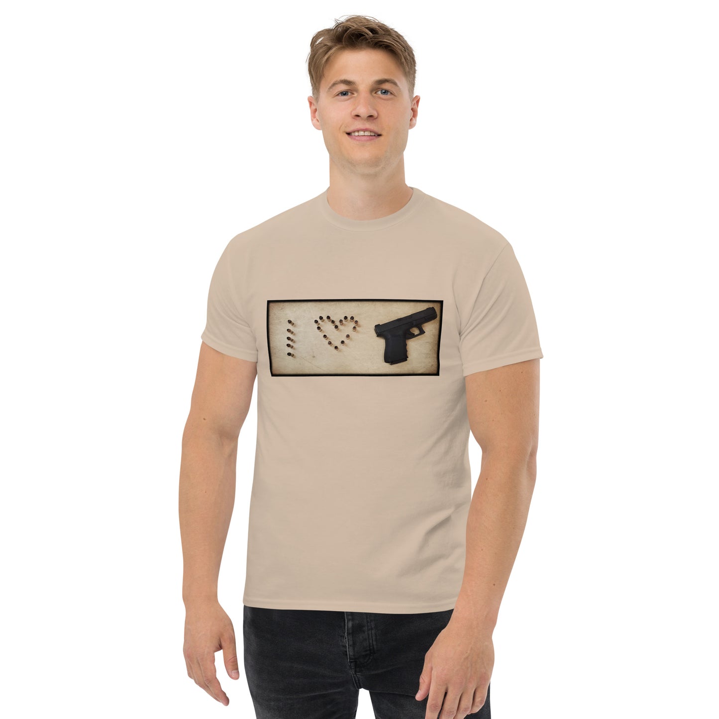 Men's classic I <3 G tee