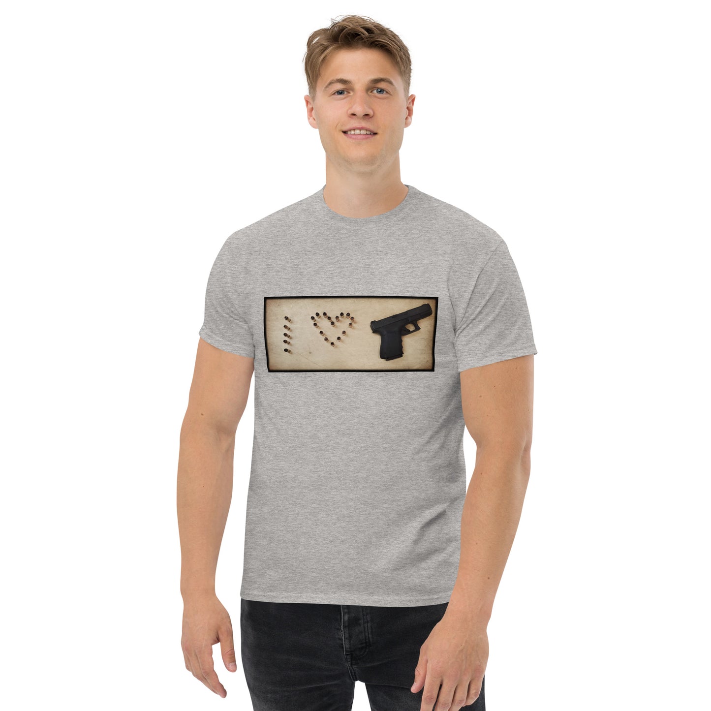 Men's classic I <3 G tee