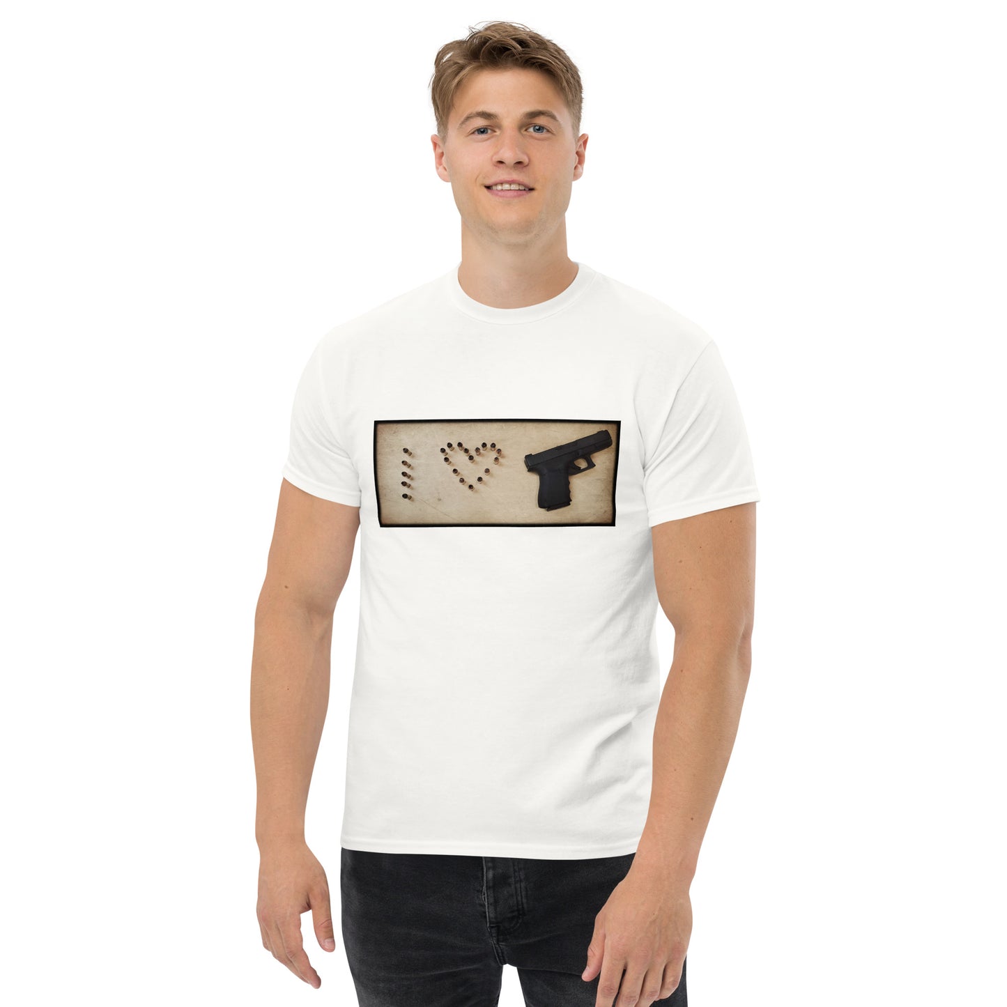 Men's classic I <3 G tee