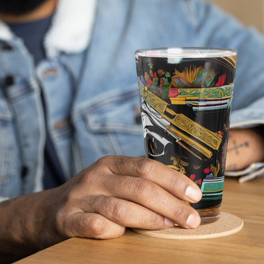 Shaker pint glass