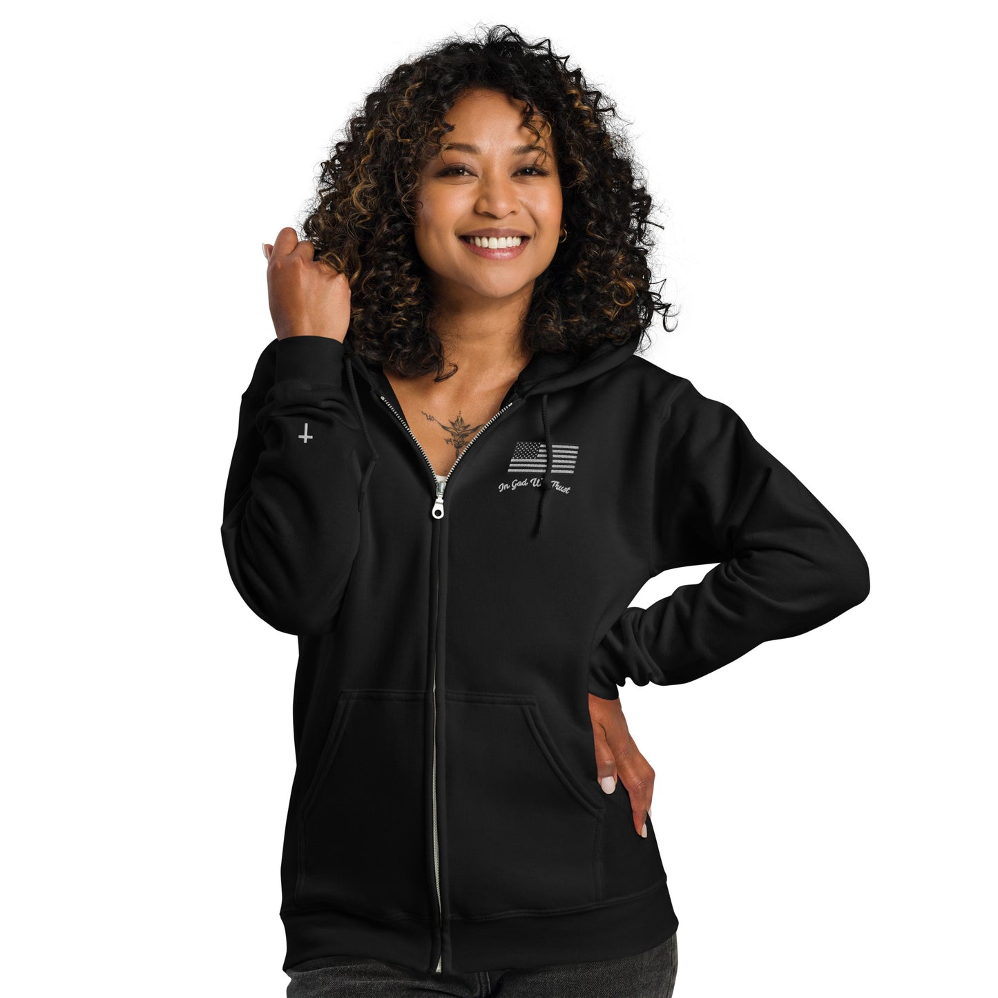 Unisex heavy blend zip IGWT hoodie