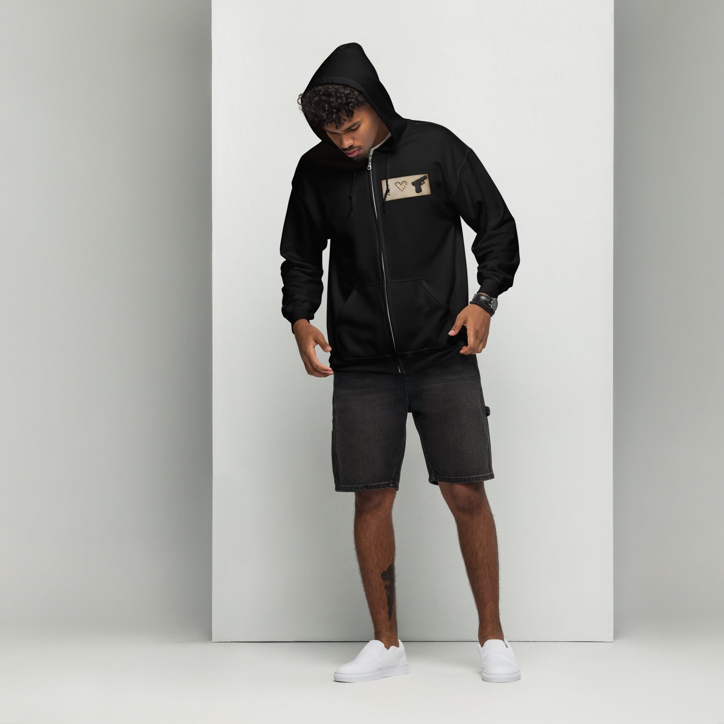 I <3 G heavy blend zip hoodie
