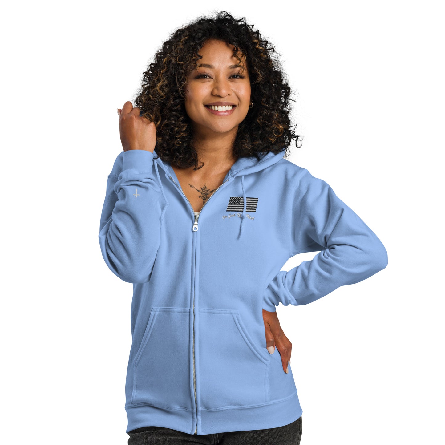 Unisex heavy blend zip IGWT hoodie