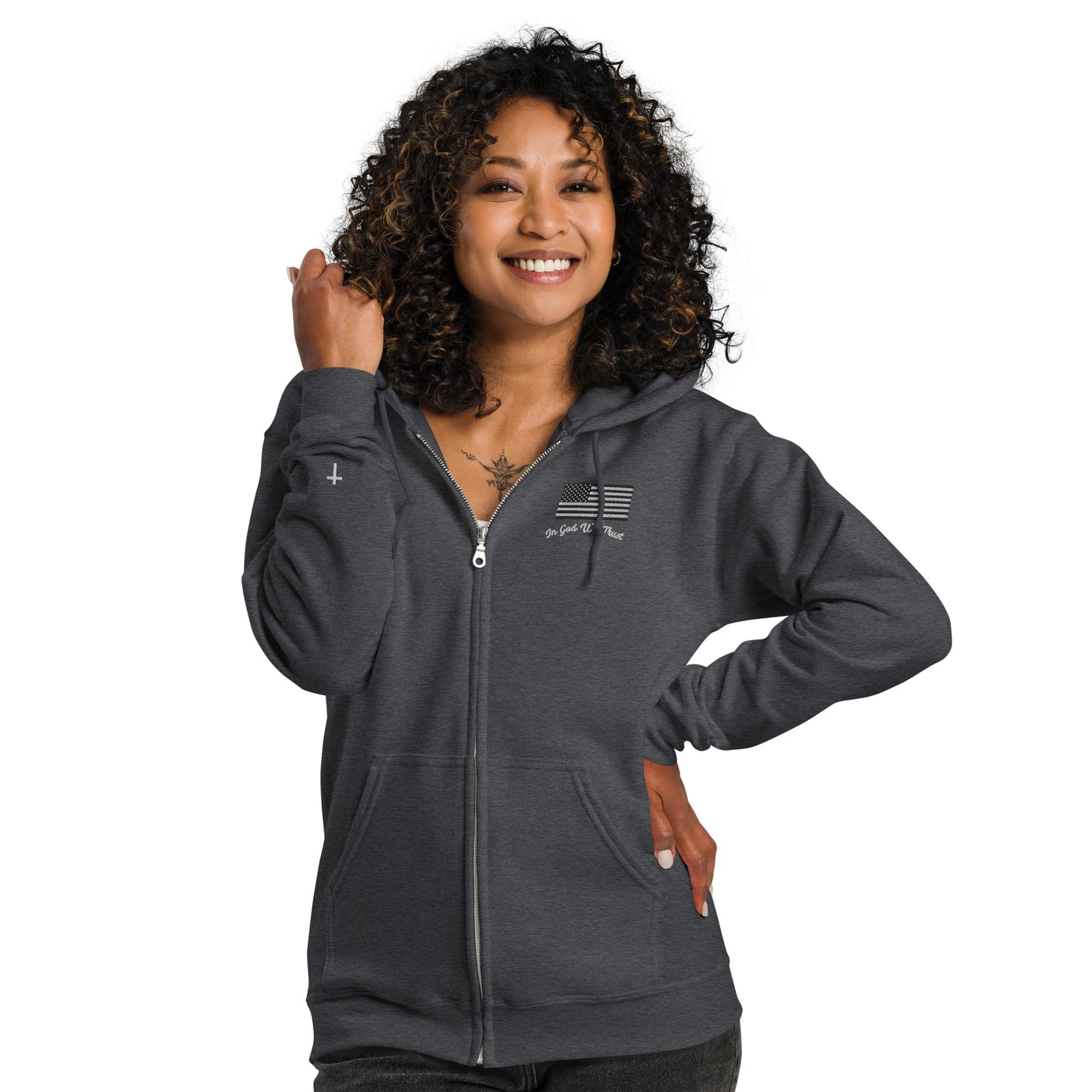Unisex heavy blend zip IGWT hoodie