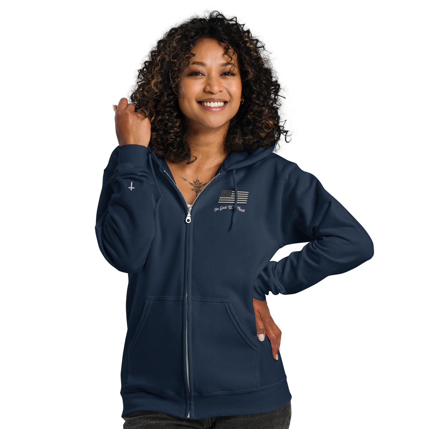 Unisex heavy blend zip IGWT hoodie
