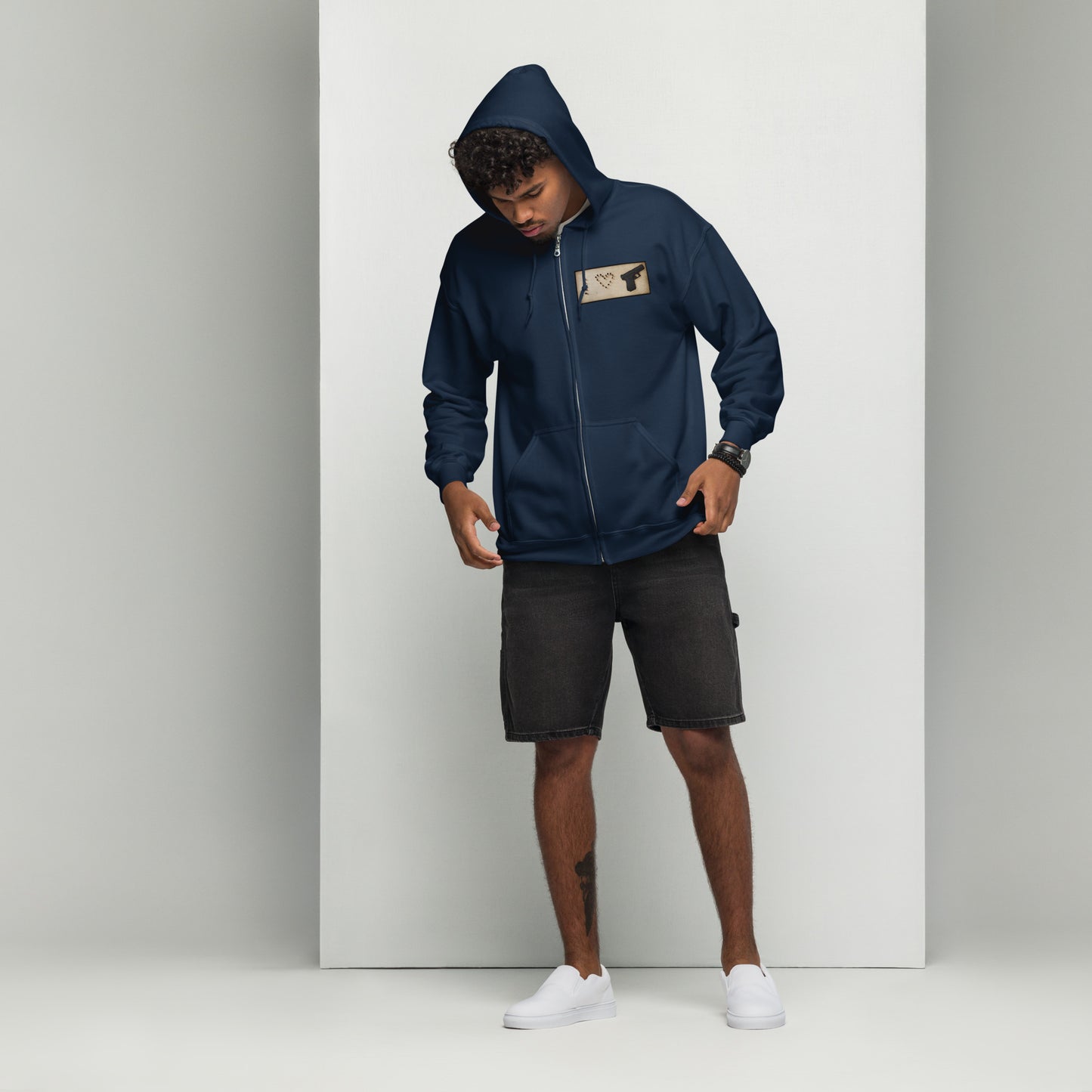 I <3 G heavy blend zip hoodie