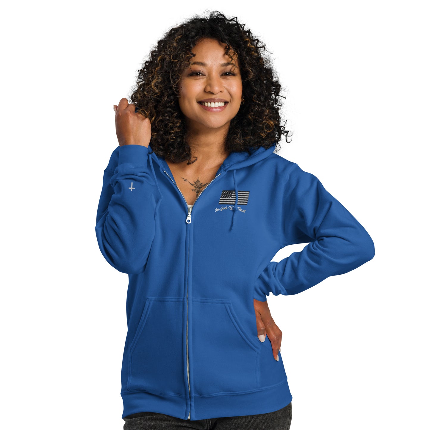Unisex heavy blend zip IGWT hoodie