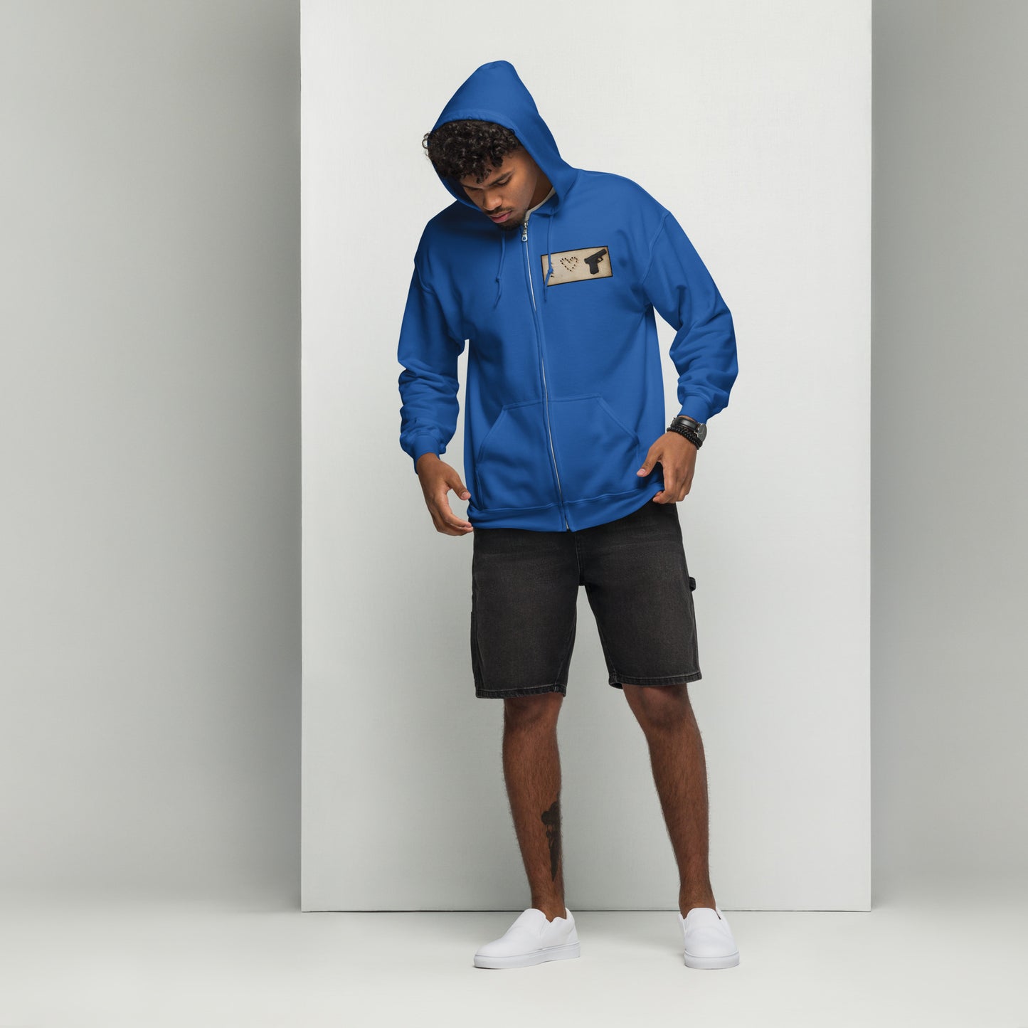 I <3 G heavy blend zip hoodie