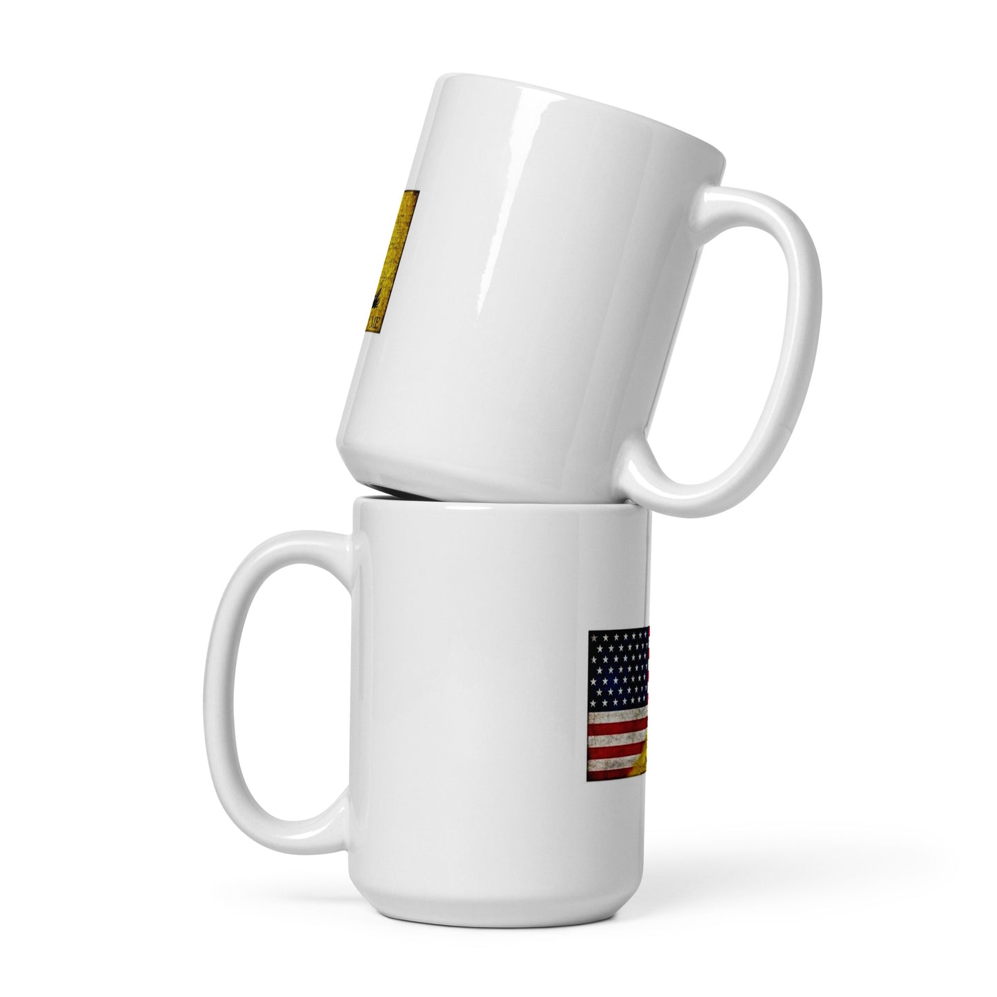 DTOM White glossy mug