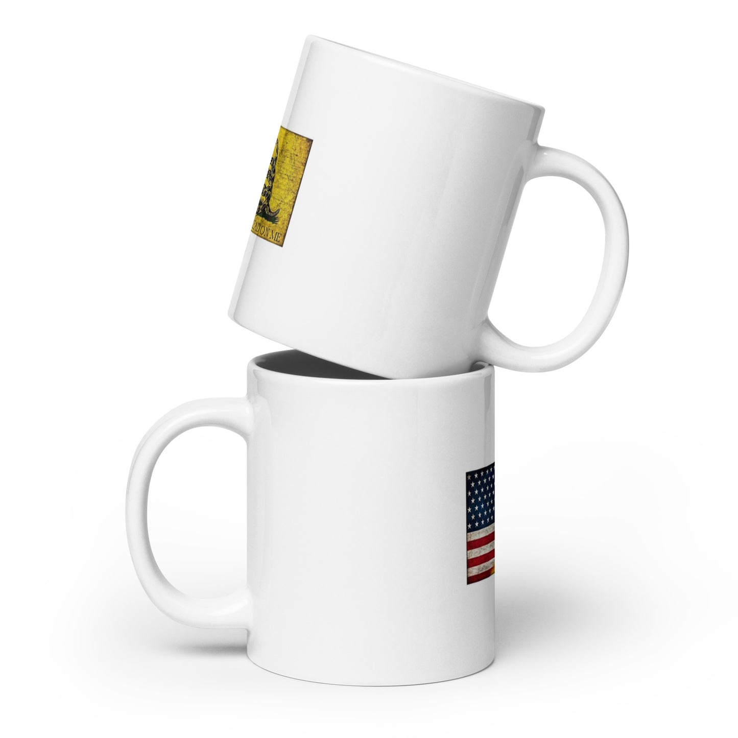 DTOM White glossy mug